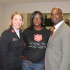 Salvation Army Lieutenant Jennifer Jones and YET Operations Director Kevin Fuller attend the opening event of the Youth Education Town in downtown Arlington.