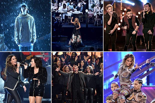 The+2015+American+Music+Awards+aired+Nov.+22+and+was+a+star-studded+musical+event.