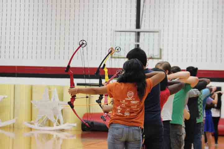 The+districts+new+archery+class+has+attracted+108+high+school+students+interested+in+being+trained+in+the+operation+and+skill+of+archery.+The+course+is+the+first+of+it%E2%80%99s+kind+for+AISD%2C+with+a+complementary+club+and+bi+weekly+competitions.