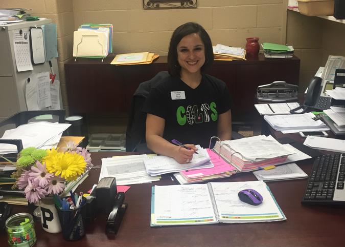 Former English teacher Leila Perez completed her Masters in School Counseling in December and was named as the newest counselor in the spring. She moved into the counseling office at the beginning of April and is adjusting to the change.