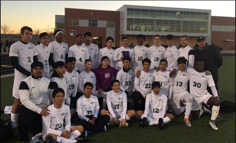 The+varsity+boys+soccer+team+is+currently+3-1+in+preseason+play.+Their+first+district+game+takes+place+Tuesday%2C+Jan.+24+against+North+Crowley.+