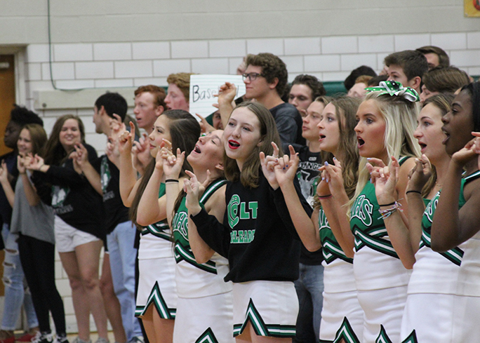 Spirit, pride and tradition are the cornerstones of AHS, just as important to the school as linking pinkies while singing the alma mater.