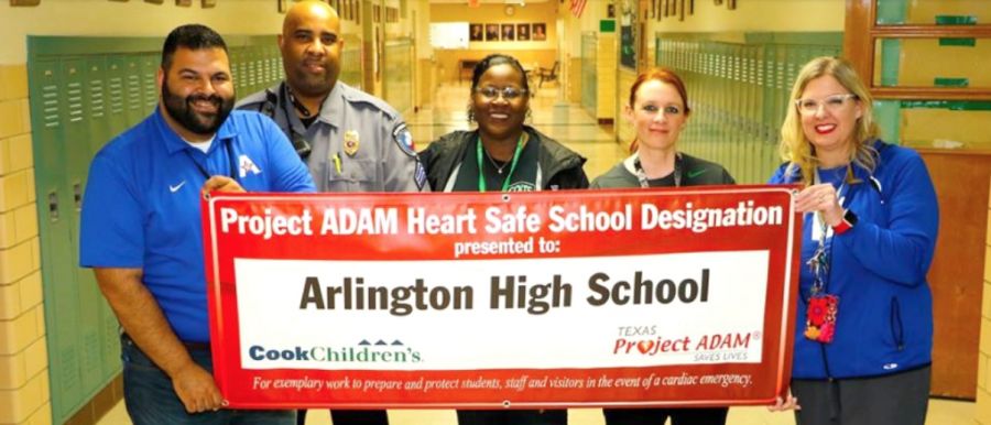 Arlington High School has recently become one of 11 schools in the district to obtain the certification of becoming a Project ADAM Heart Safe School. 