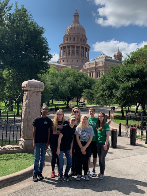 The UIL Social Studies team competed at State for the first time in the teams history; they finished 5th.
