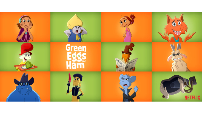 Netflix released a cartoon series based on the iconic Dr. Seuss book Green Eggs and Ham.